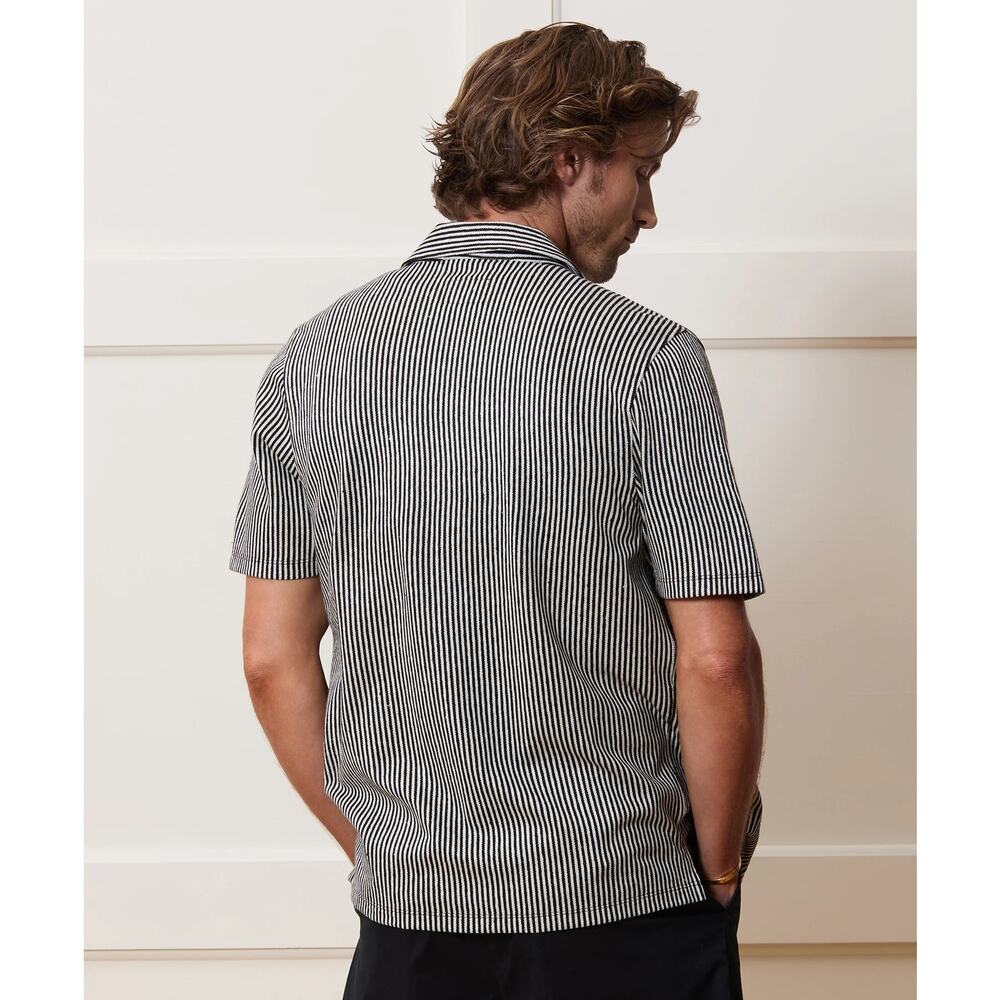 NWT Todd Snyder Linen-Cotton Polo Size L - Picture 2 of 5